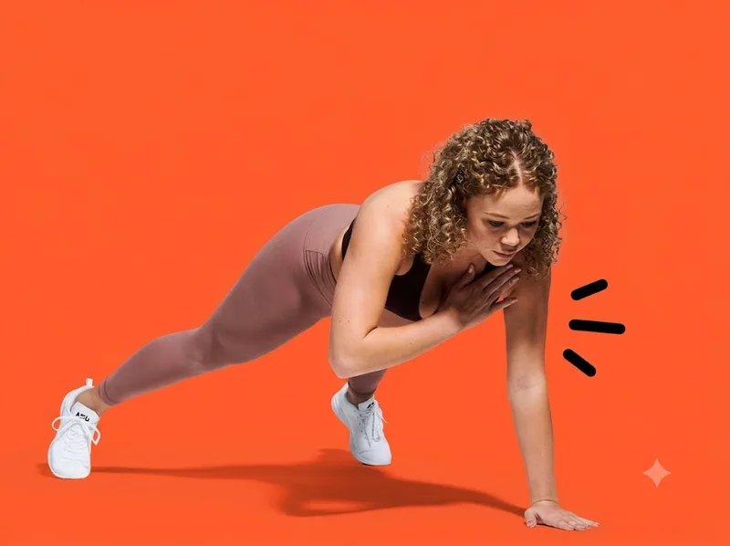 Plank shoulder tap tăng khả năng ổn định vai, tay và cơ trung tâm.