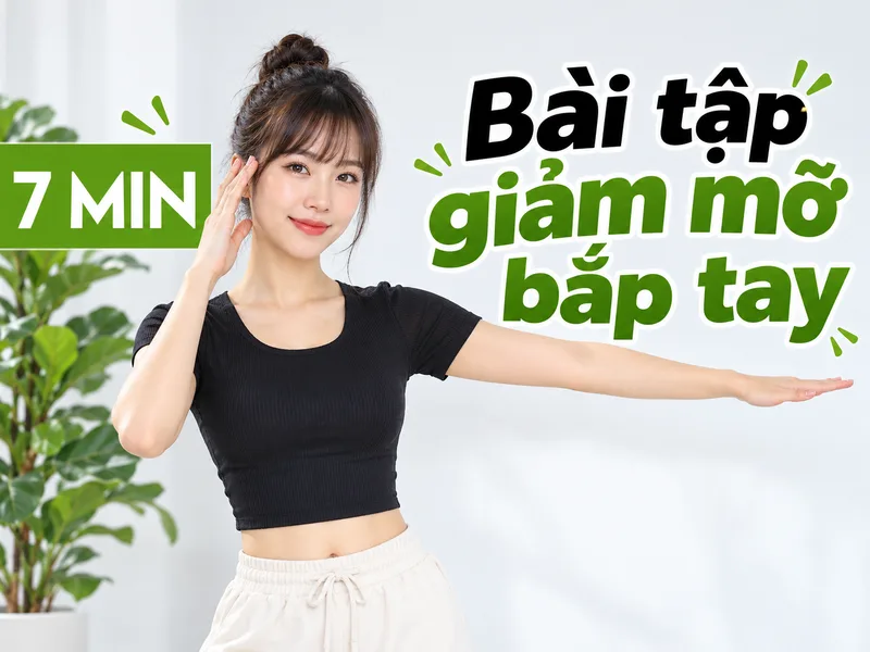 Bài tập giảm mỡ bắp tay giúp cơ tay săn chắc và khỏe mạnh hơn.